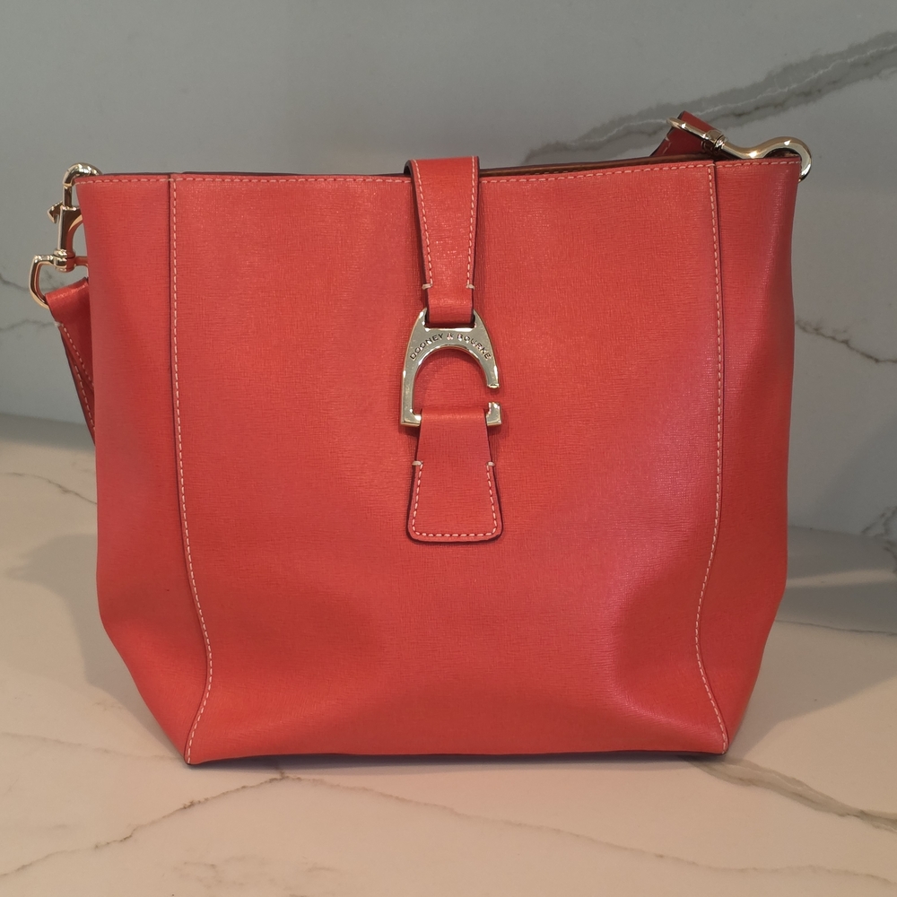 Red Leather Women's Bag